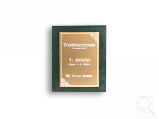 1. místo v soutěži Traktorcross - Petr Nezbeda ml. + Martin Fol