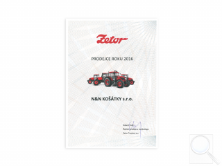 Zetor prodejce roku 2016